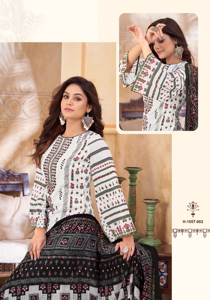 Qudrat Black And White By Alok Suit Pakistani Printed Cotton Dress Material Wholesale Price In Surat